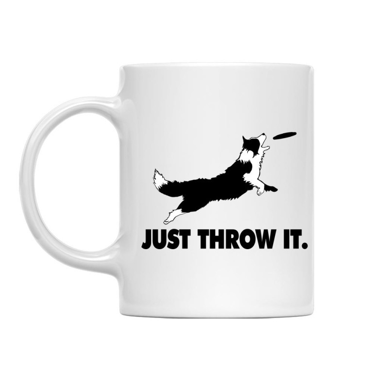 Just throw it - borde collie