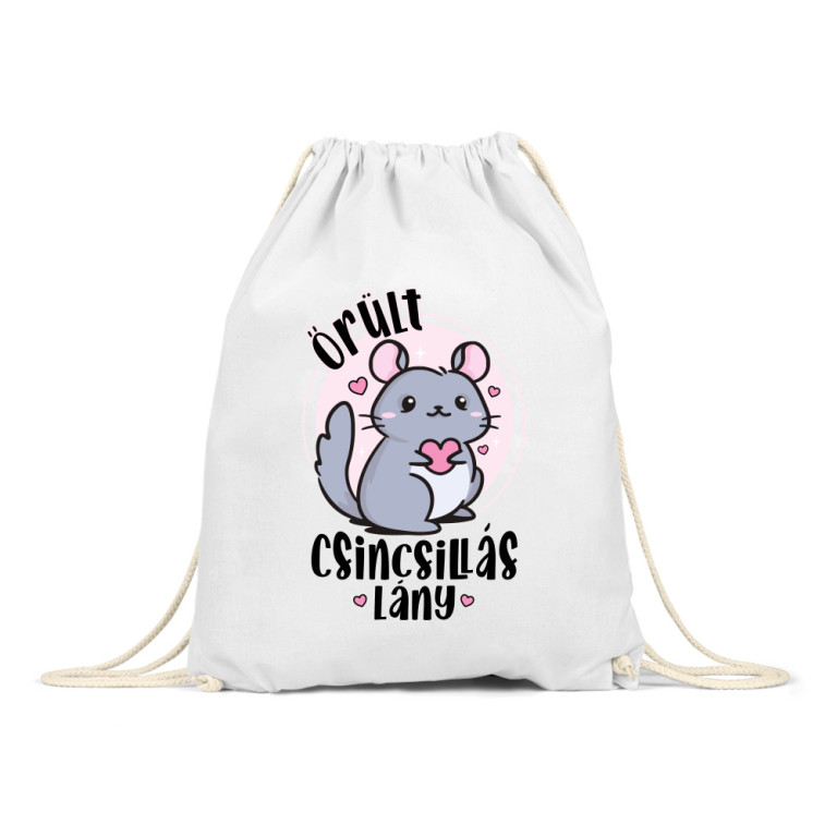 Őrült csincsillás lány
