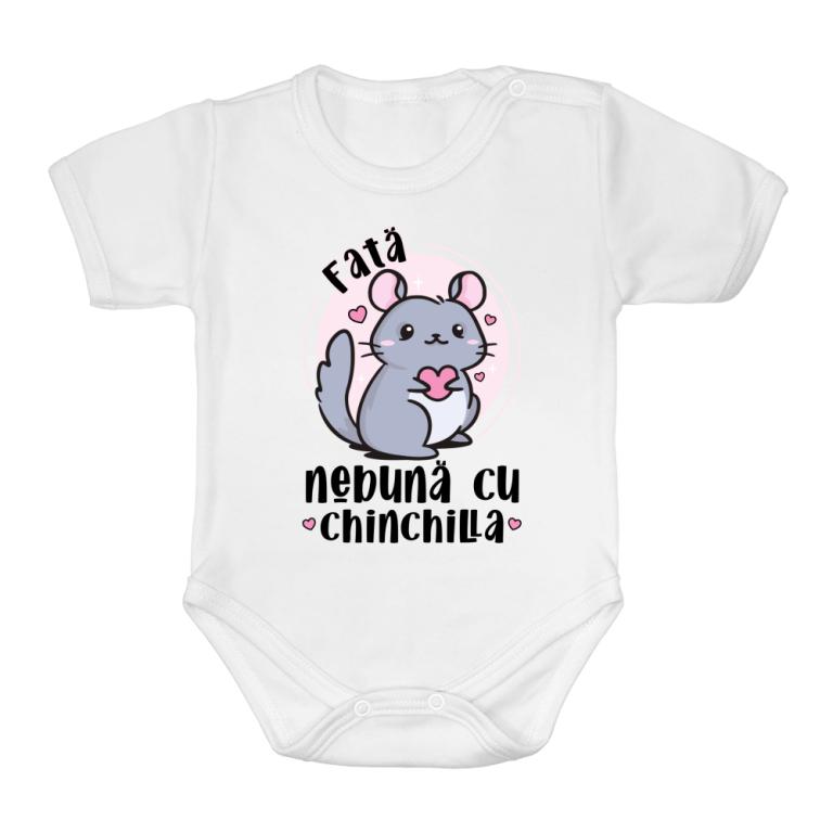 Fată nebună cu chinchilla - Body bebeluș