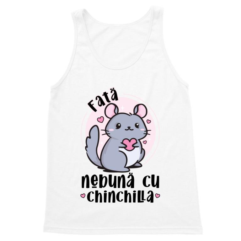 Fată nebună cu chinchilla - Tricou pentru bărbați