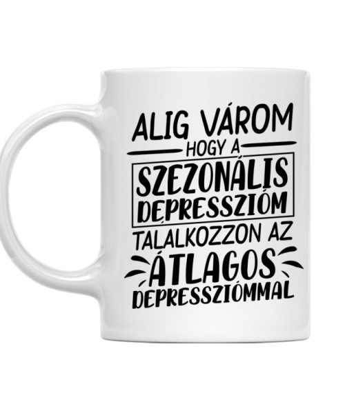 A szezonális és az átlagos depresszió Szezonális depresszió Bögre - Szezonális depresszió