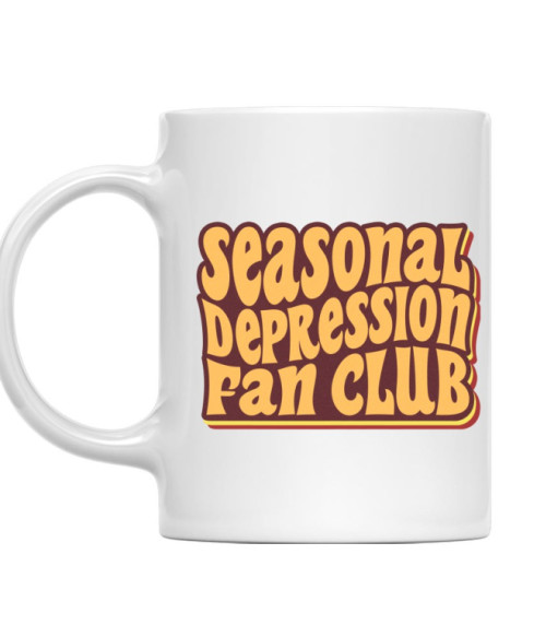 Seasonal depression fan club Szezonális depresszió Bögre - Szezonális depresszió