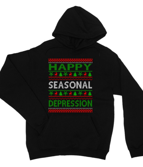 Happy seasonal depression Szezonális depresszió Pulóver - Szezonális depresszió