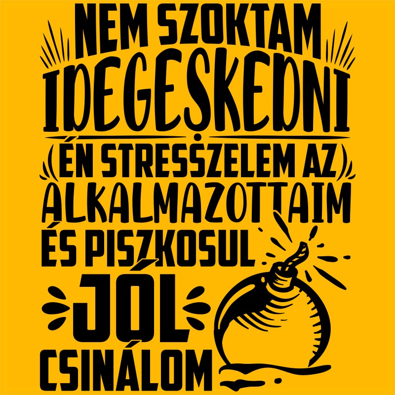 Nem szoktam idegeskedni - Főnök