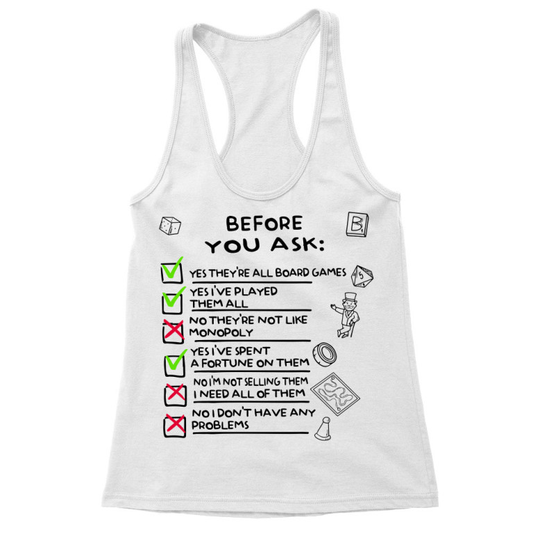 Before you ask it - board games