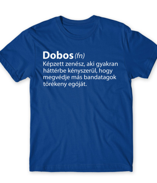 Dobos lexikon Dob Férfi Póló - Zene