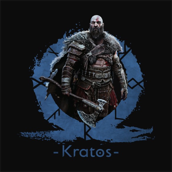 Ragnarök - Kratos Gaming Gaming Gaming Pólók, Pulóverek, Bögrék - God of War
