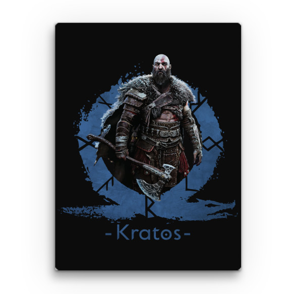 Ragnarök - Kratos Gaming Vászonkép - God of War