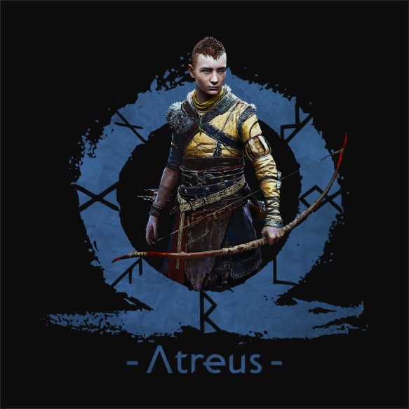 Ragnarök - Atreus God of War Pólók, Pulóverek, Bögrék - God of War