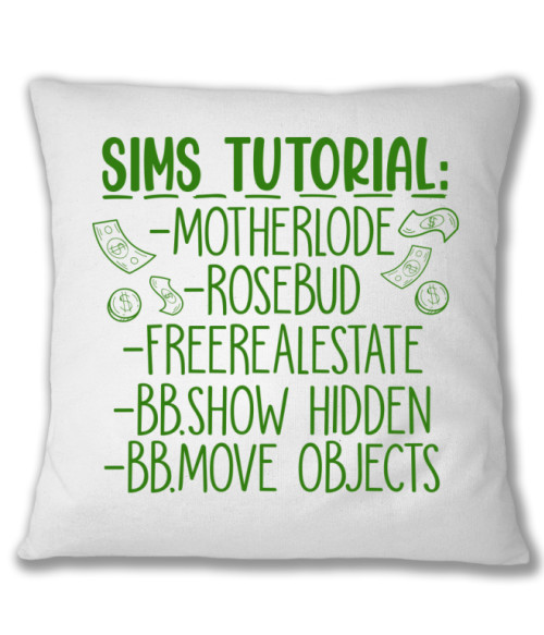 Sims tutorial The Sims Párnahuzat - The Sims
