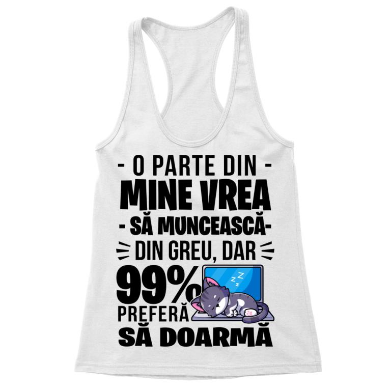 O parte din mine vrea să muncească din greu