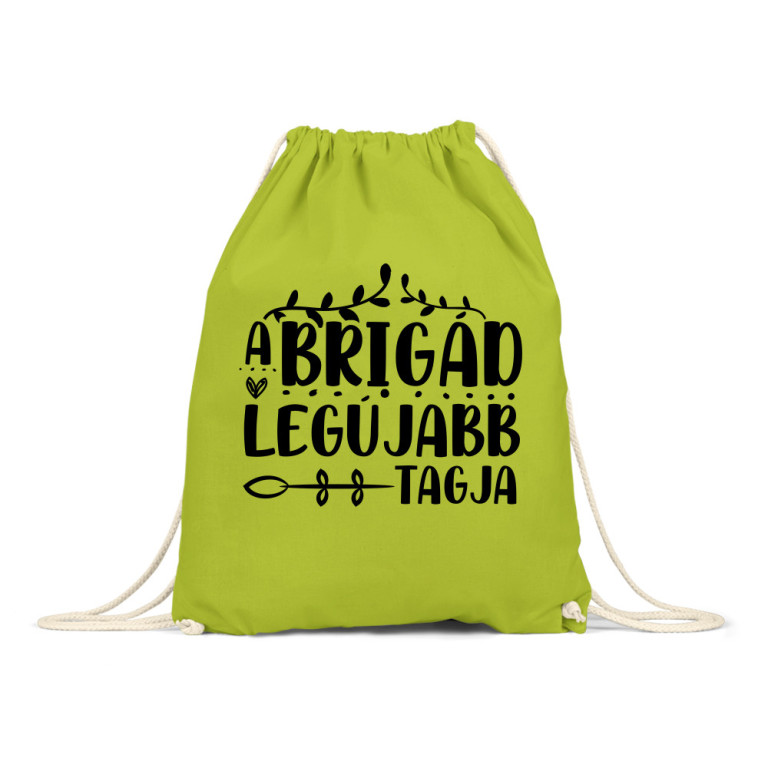 A brigád új tagja - Tornazsák
