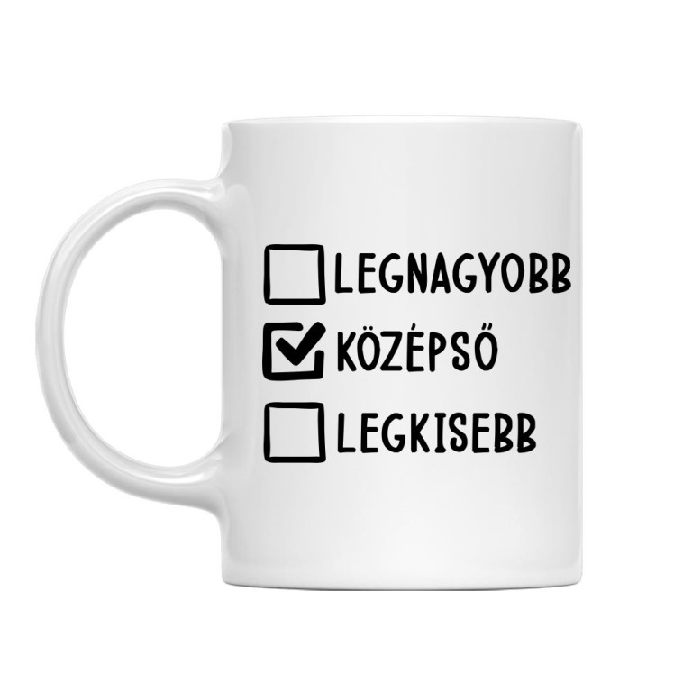 Középső tesó - Bögre