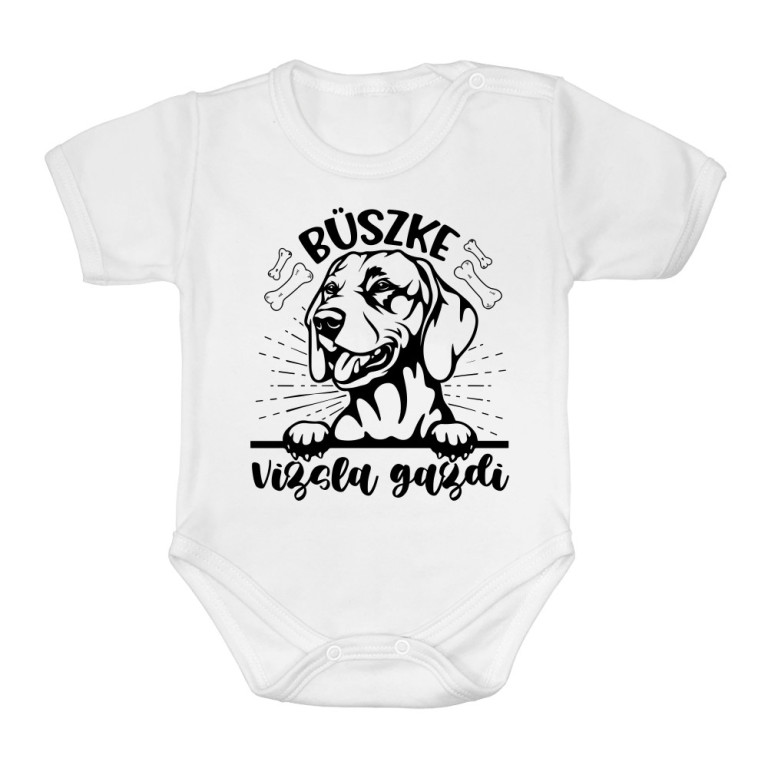 Büszke vizsla gazdi