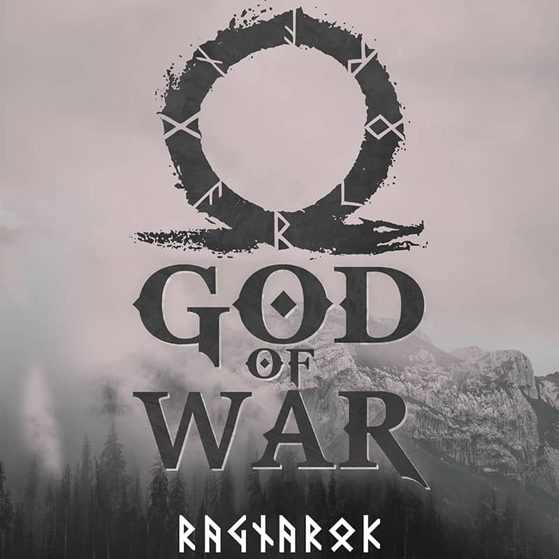 God of War logo landscape