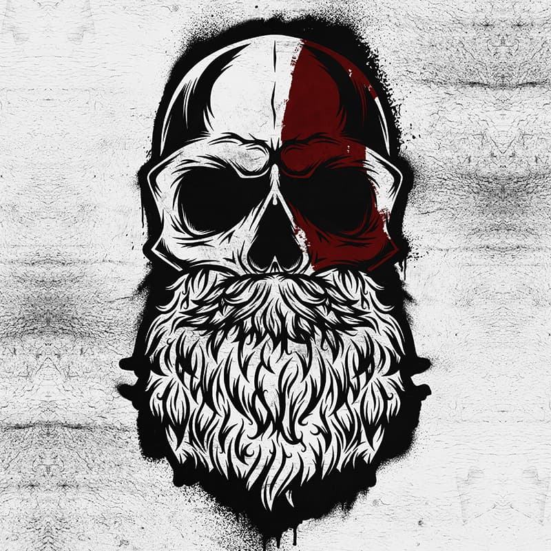 Kratos skull