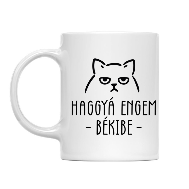 Haggyá engem békibe - Bögre