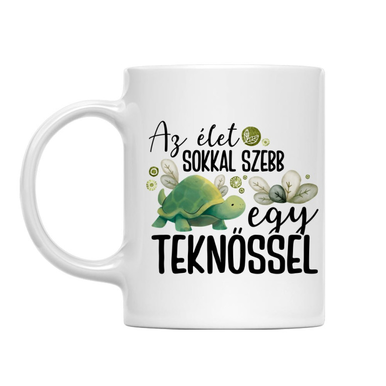 Az élet sokkal szebb egy teknőssel