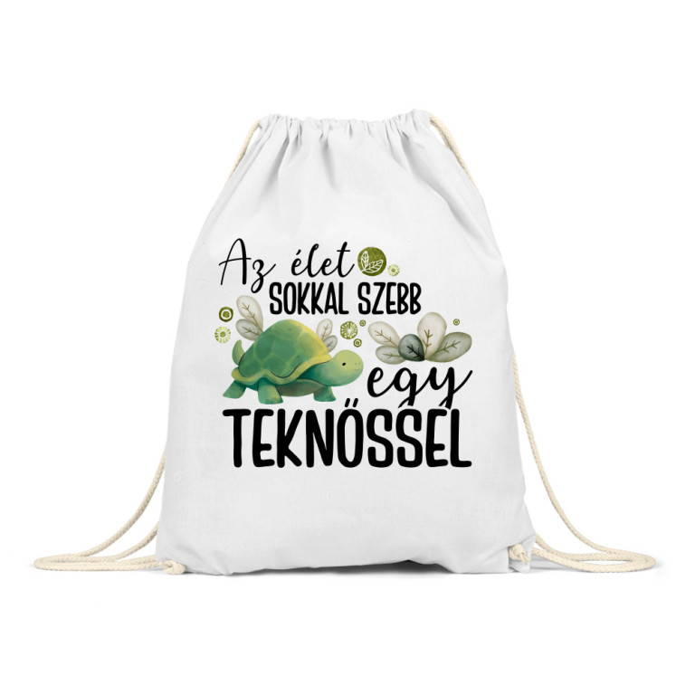 Az élet sokkal szebb egy teknőssel