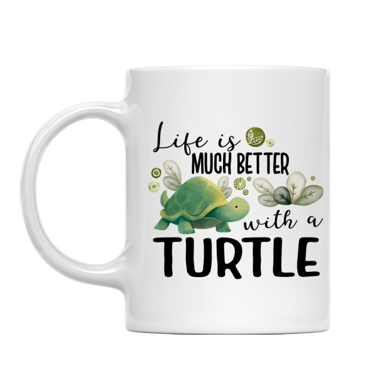 Life is so much better with a turtle