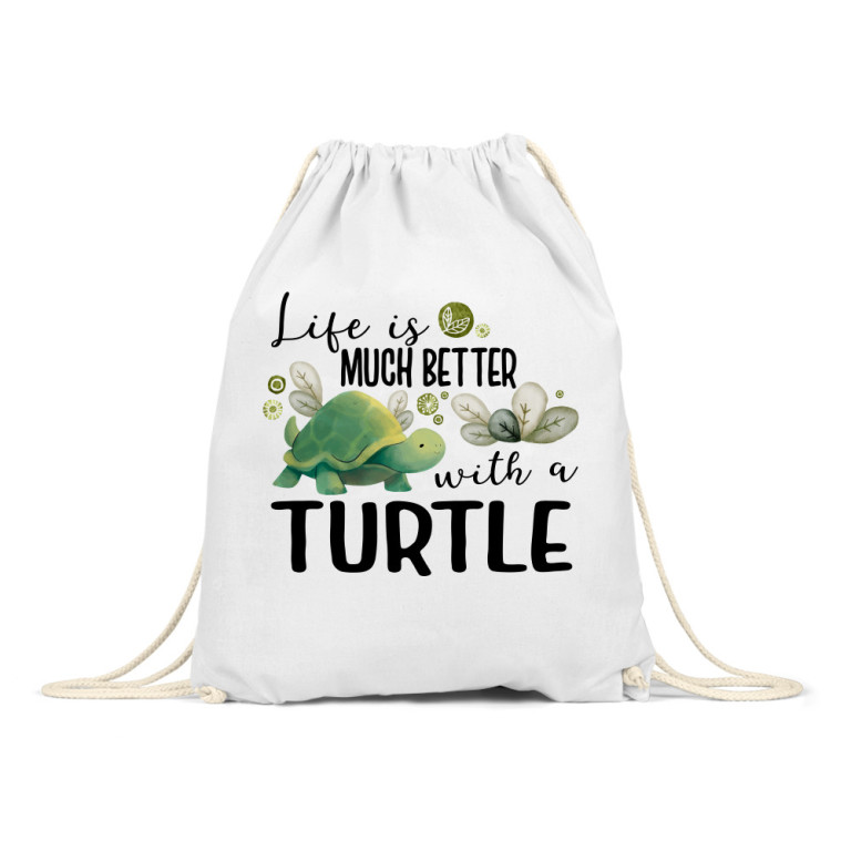 Life is so much better with a turtle
