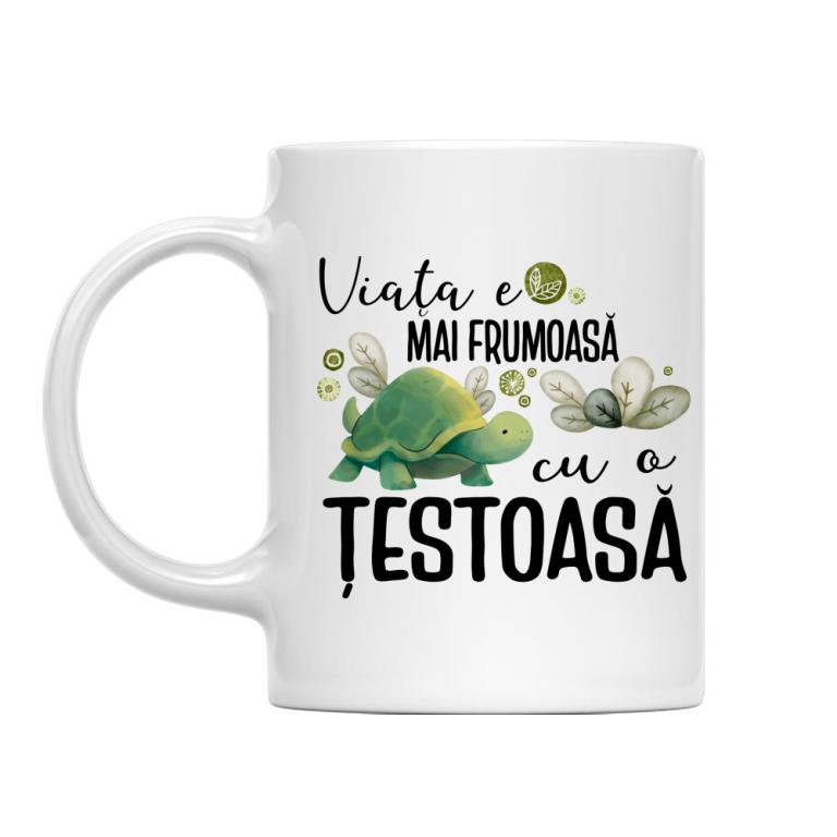 Viața e mai frumoasă cu o țestoasă