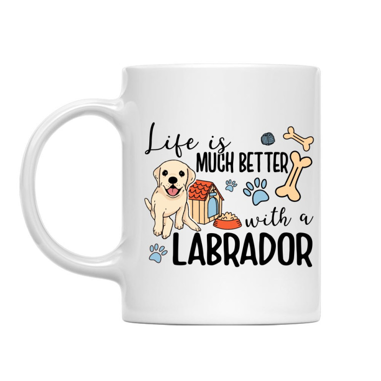 Life is much better with a labrador