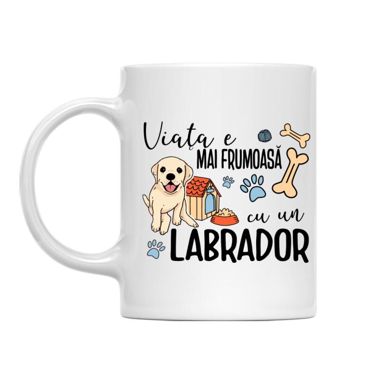 Viața e mai frumoasă cu un labrador