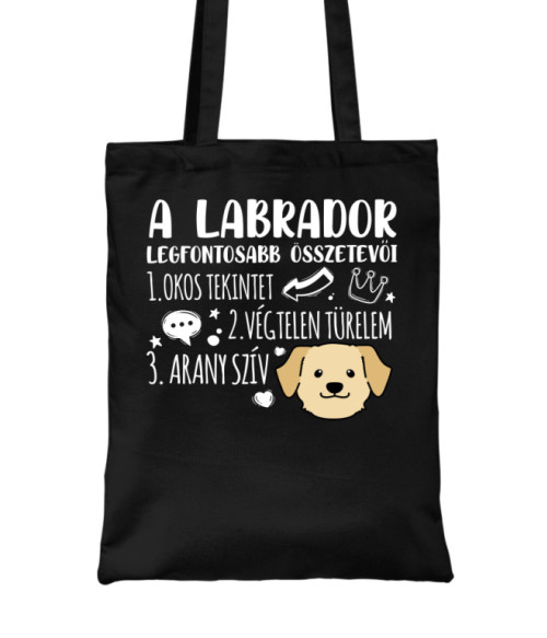 Labrador összetevők Labrador Retriever Táska - Labrador Retriever