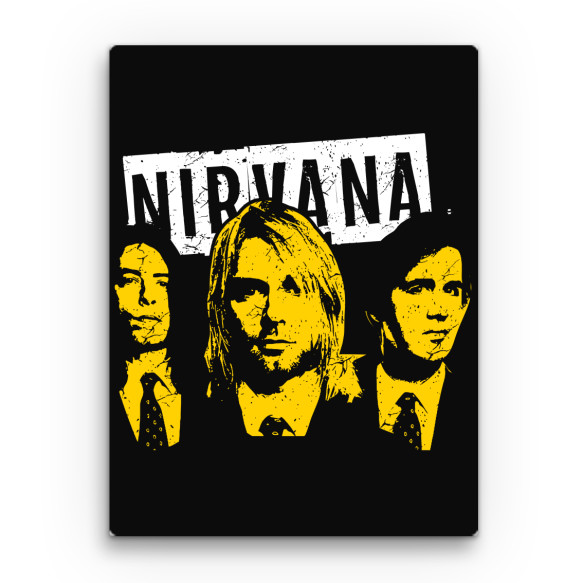 Nirvana silhouette Nirvana Vászonkép - Rocker
