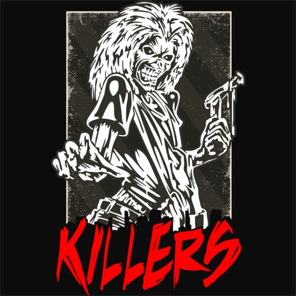 Killers Iron Maiden Iron Maiden Iron Maiden Pólók, Pulóverek, Bögrék - Rocker