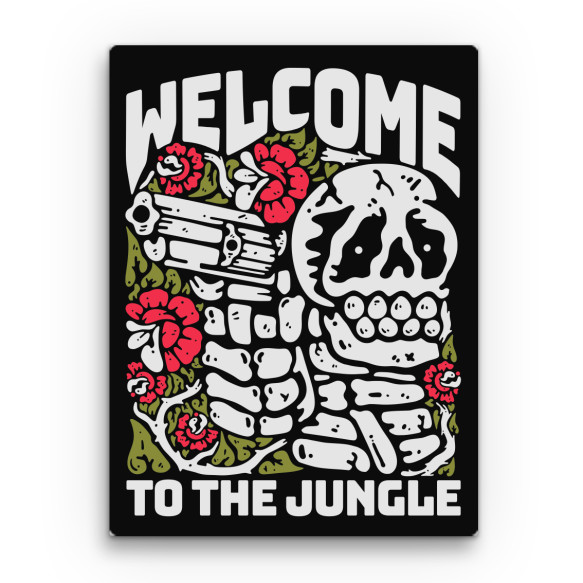 Welcome to the jungle Rocker Vászonkép - Rocker