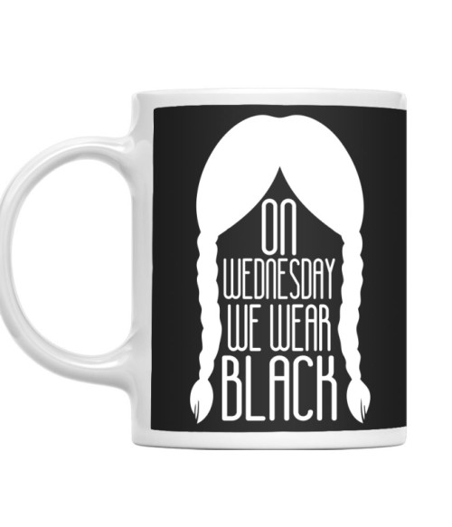 On wednesdays we wear black - Addams Wednesday Bögre - Wednesday