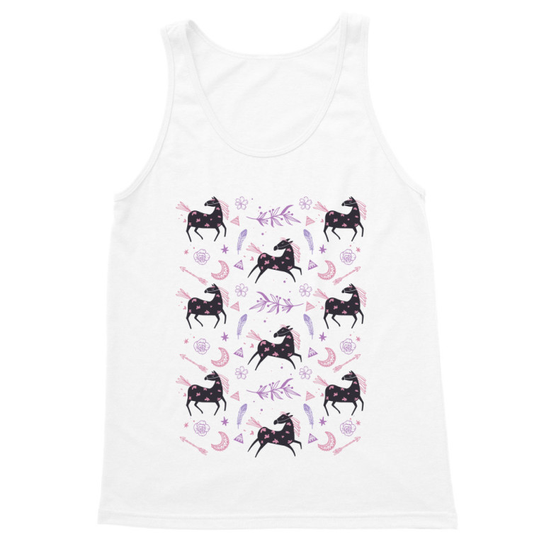 Boho horse pattern