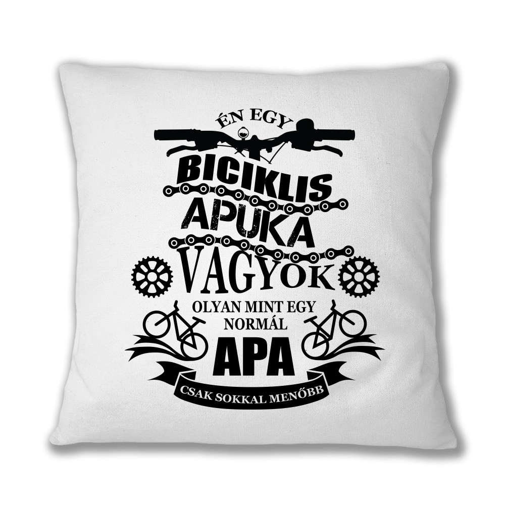Biciklis apa Párnahuzat