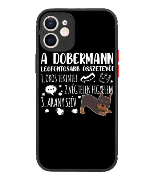 A dobermann összetevői Dobermann Telefontok - Kutyás