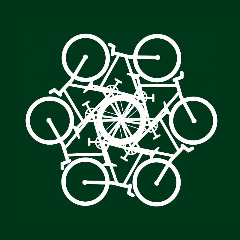 Bicycle mandala - Design preview