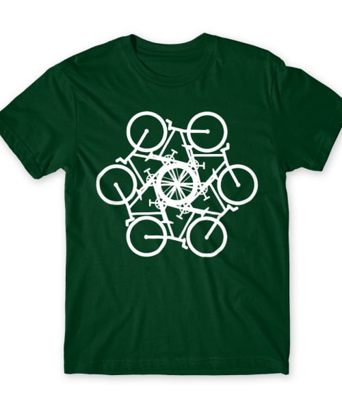 Bicycle mandala Szabadidő Póló - Szabadidő