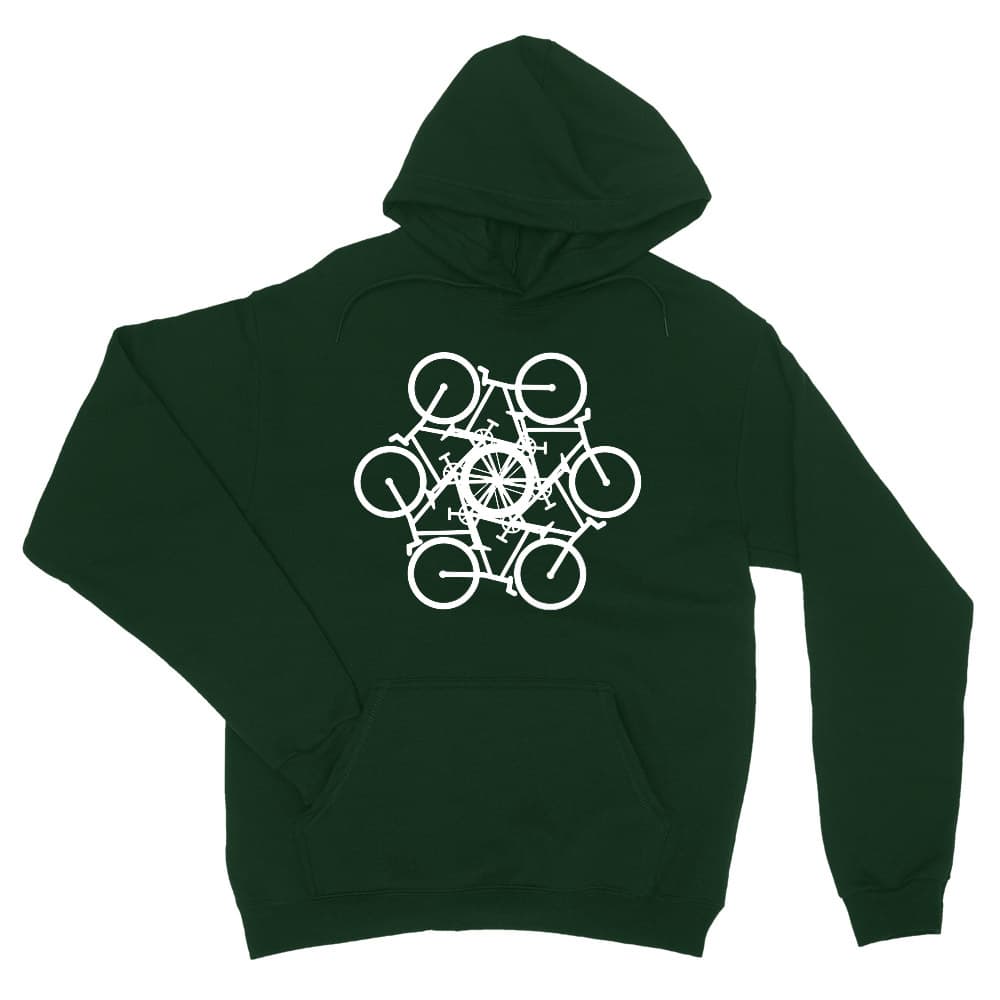 Bicycle mandala Unisex Pulóver