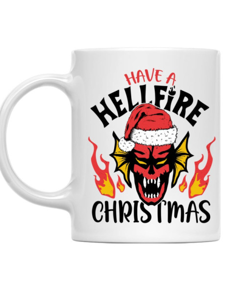 Hellfire christmas Stranger Things Bögre - Stranger Things