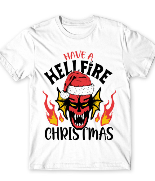 Hellfire christmas Stranger Things Póló - Stranger Things
