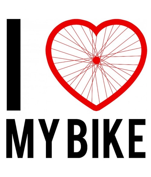 I love my bike Biciklis Pólók, Pulóverek, Bögrék - Szabadidő