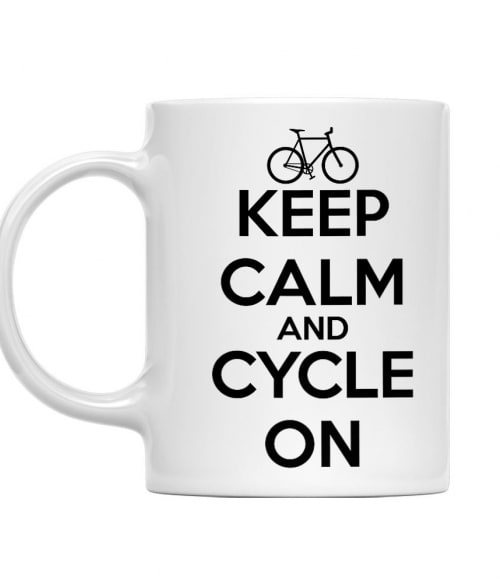 Keep calm and cycle on Biciklis Bögre - Szabadidő