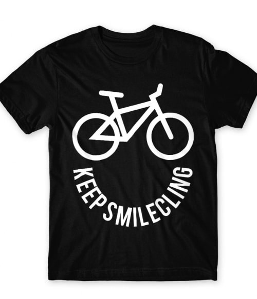 Keep smilecling Biciklis Póló - Szabadidő