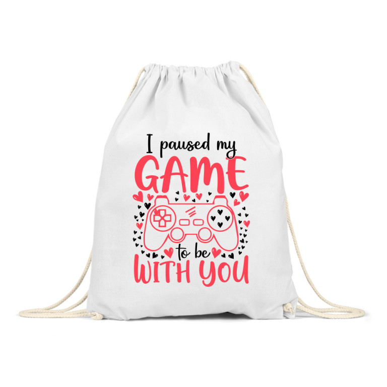 I paused my game to be with you