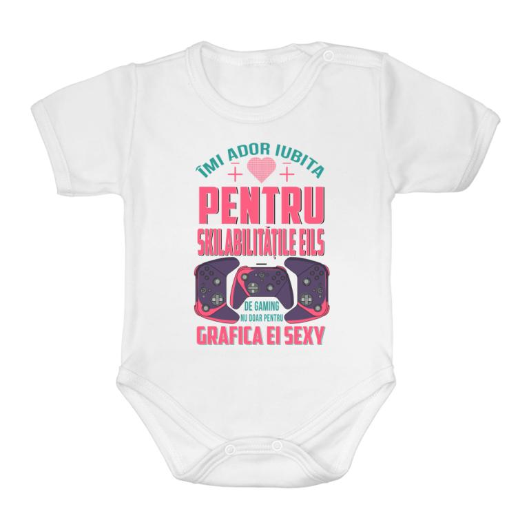 Îmi ador iubita - Gamer - Body bebeluș