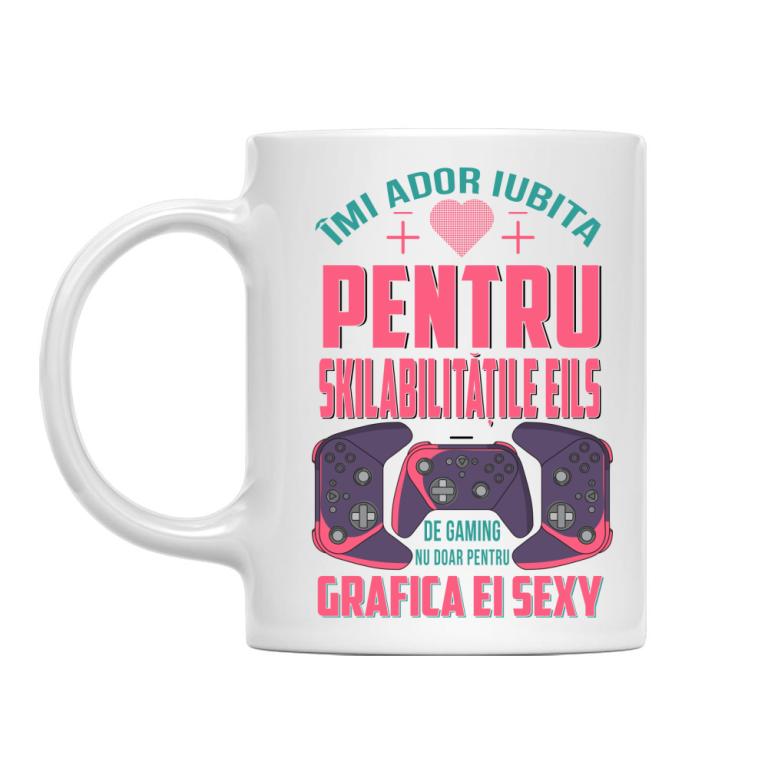Îmi ador iubita - Gamer - Cană