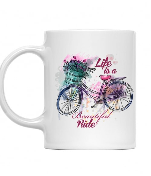 Life is a beautiful ride Sport Bögre - Szabadidő