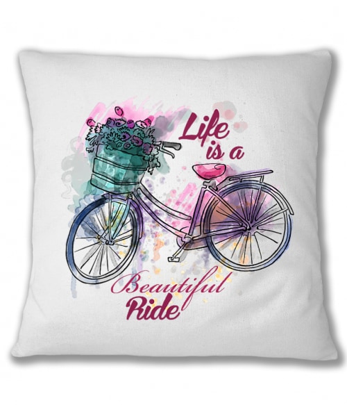 Life is a beautiful ride Sport Párnahuzat - Szabadidő