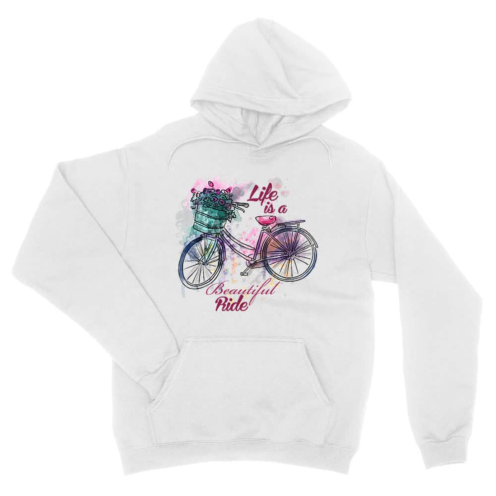 Life is a beautiful ride Unisex Pulóver